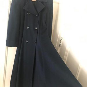 Vintage Calvin Klein full-length winter coat (1986 Bergdorf Goodman)